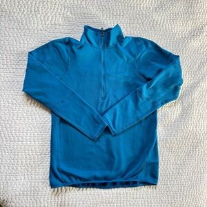 Patagonia Men's Blue Zip-Up Sweater pull over fleece lined